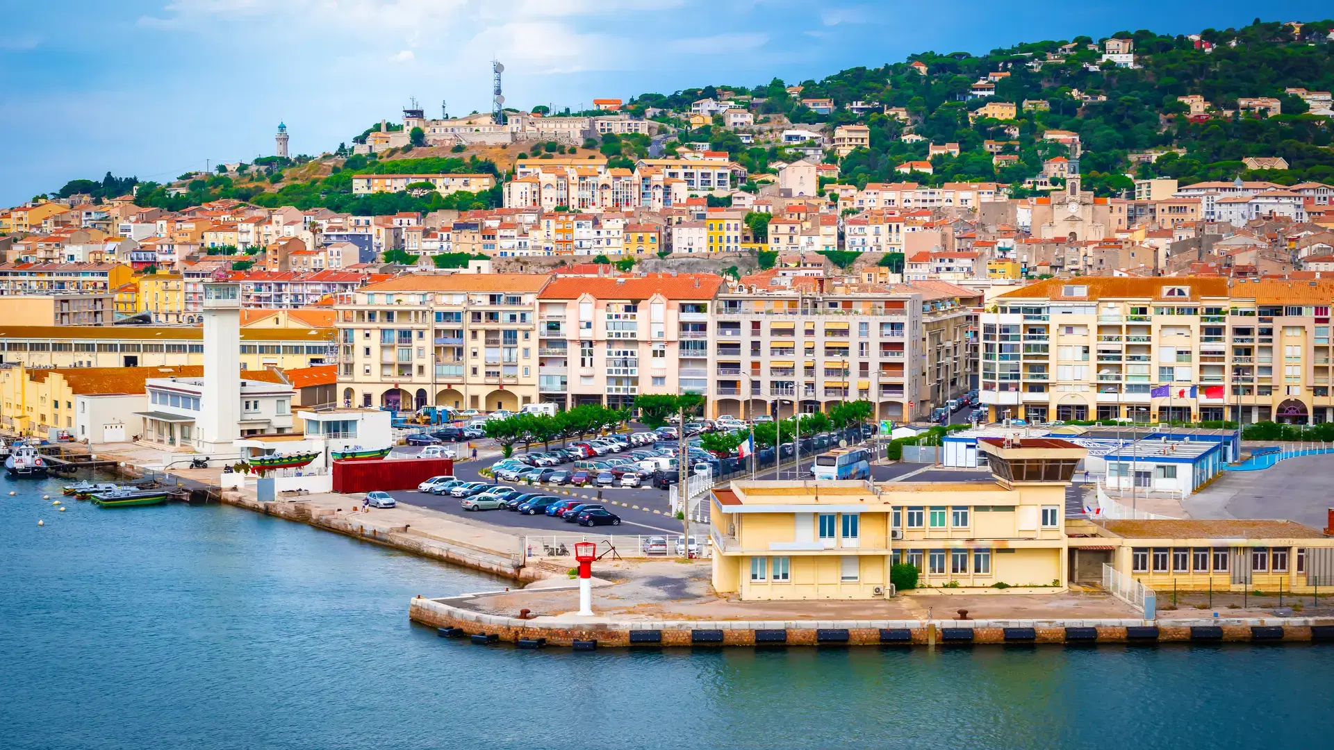 Port of Sete, South of France