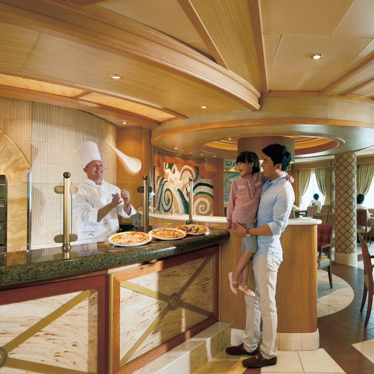 Guests Ordering Pizza