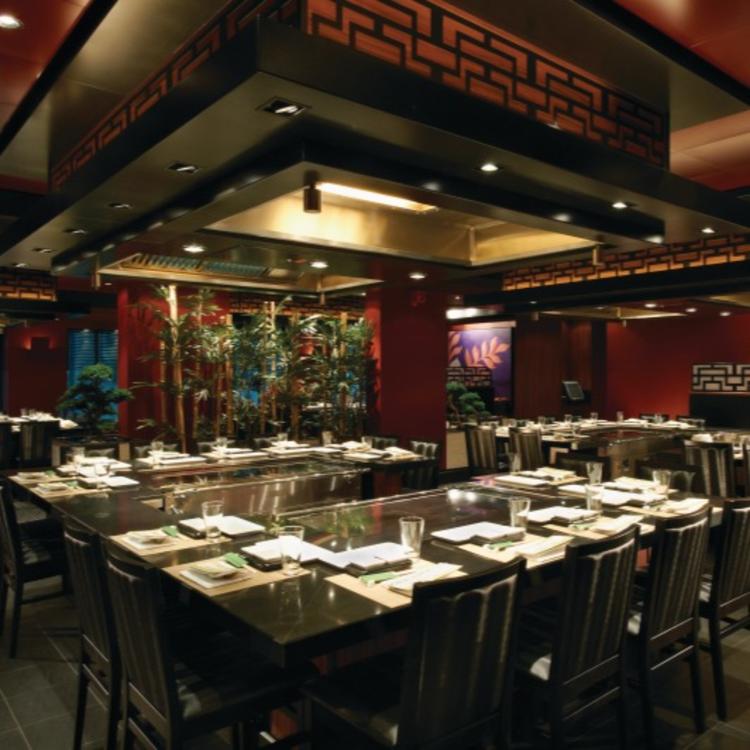 Hibachi Grill seating
