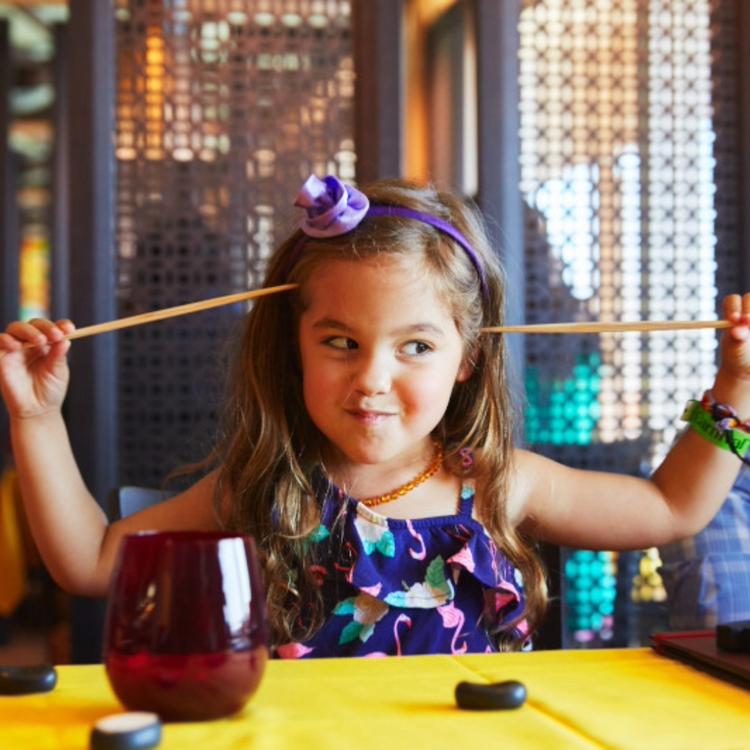 Girl with Chopsticks