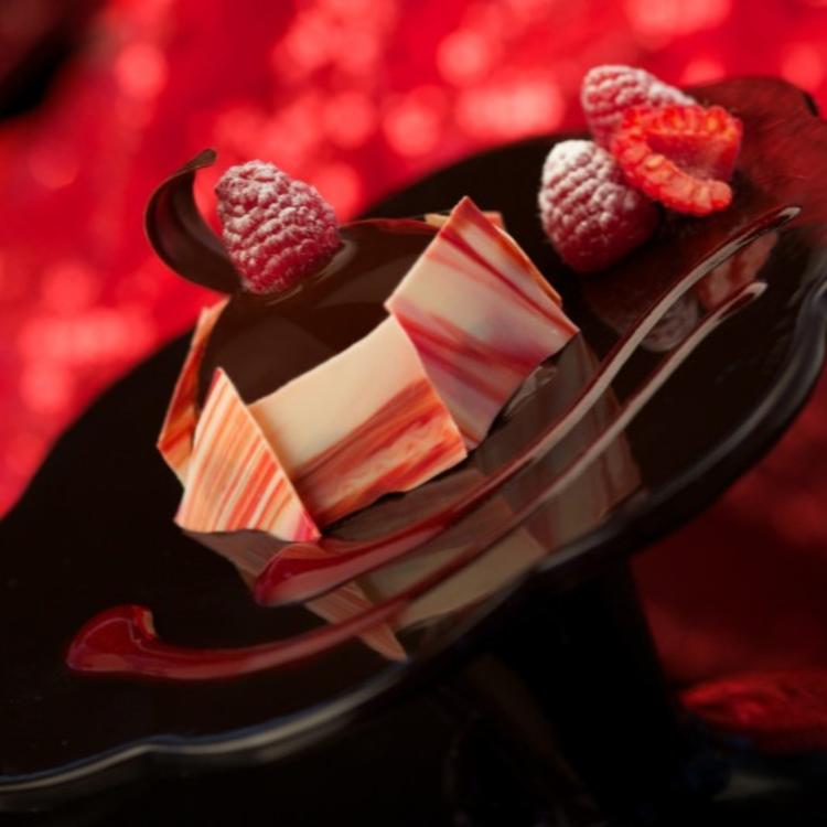 Raspberry Chocolate Pastry