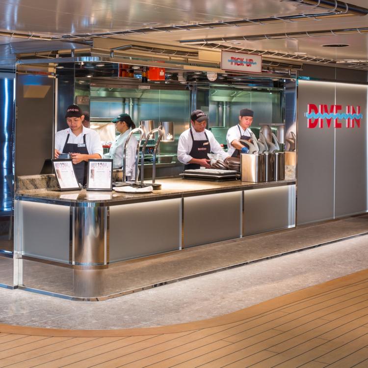 Food Service Counter