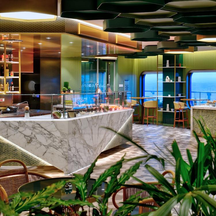 Cafe buffet