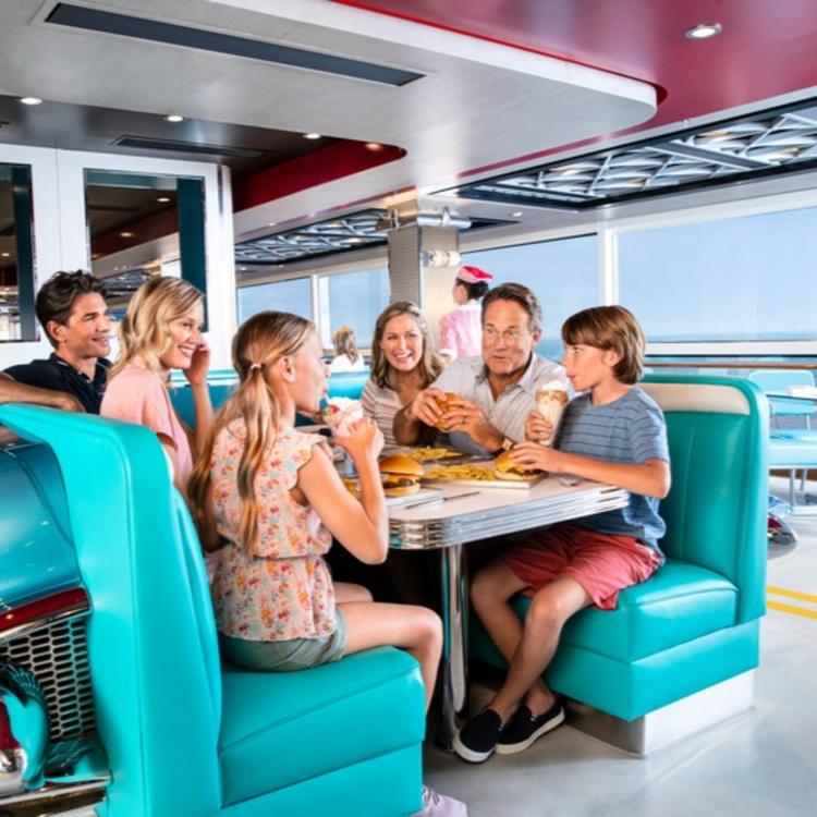 Family eating