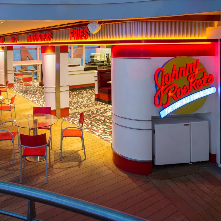 Burger and drink