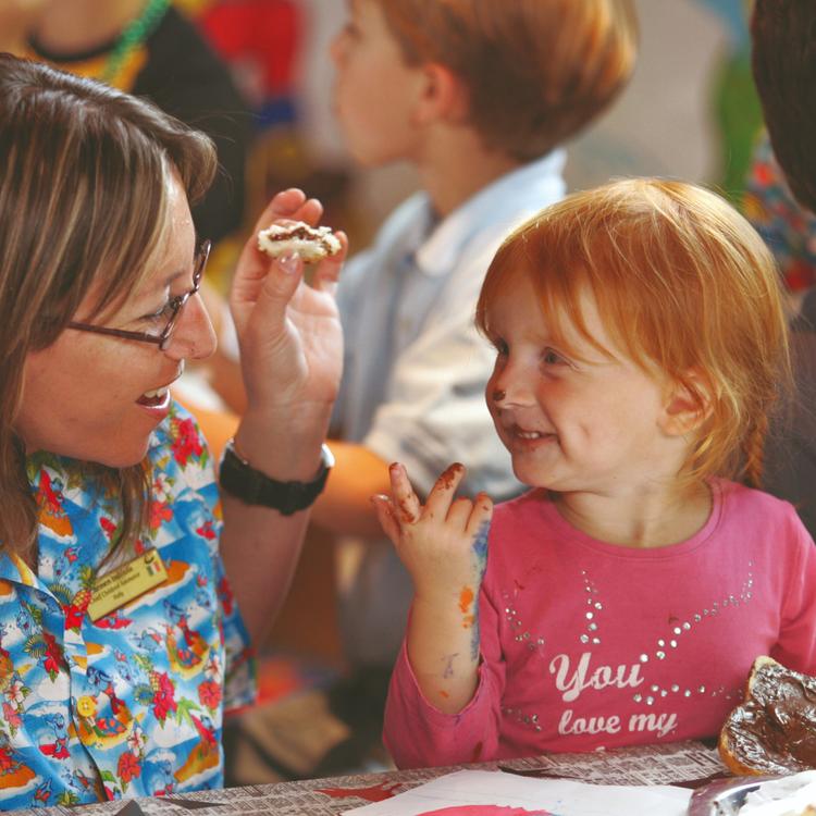 Kid Eating Nutella