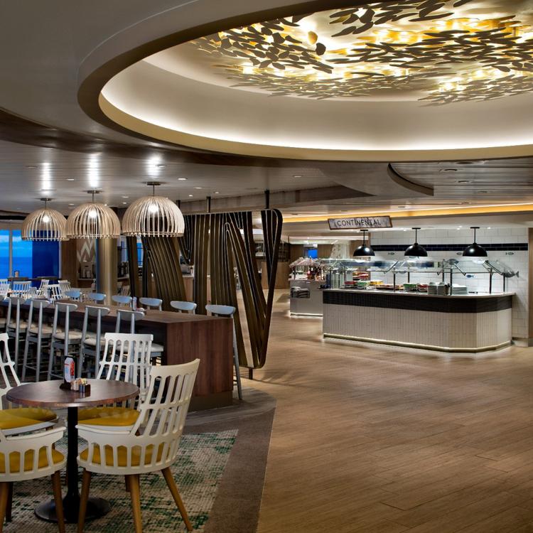 Buffet and seating