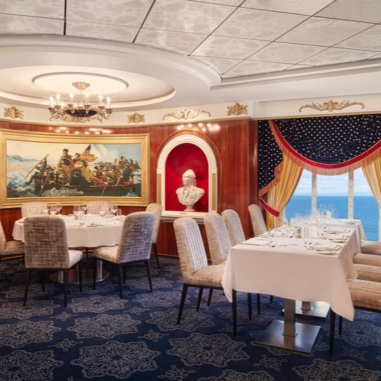 Patriotic Dining Area
