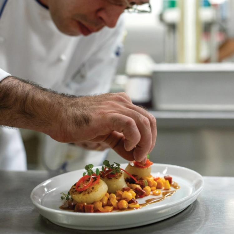 Food Being Served