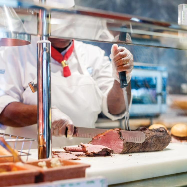 Carving Meat