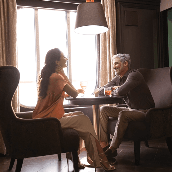 Couple at Table