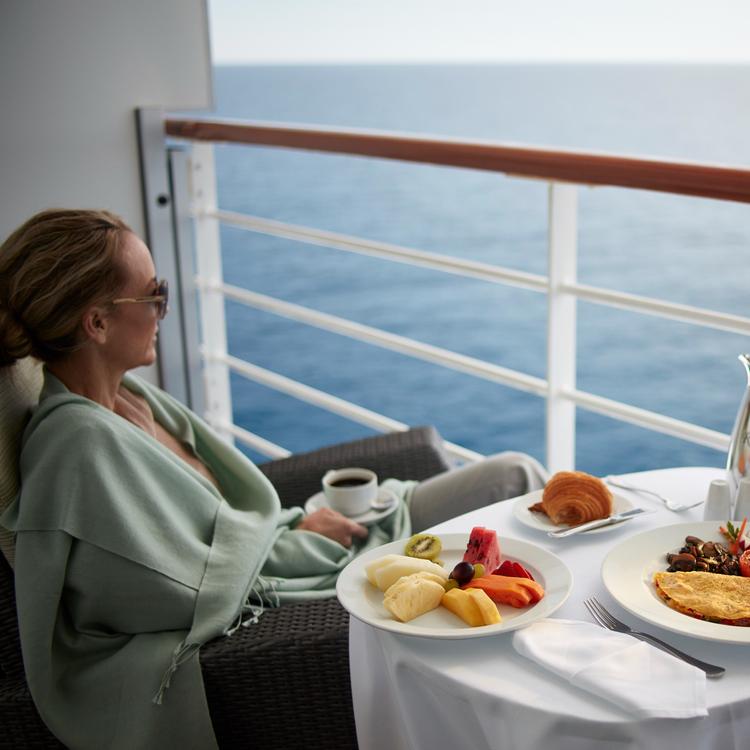 Dining on Balcony