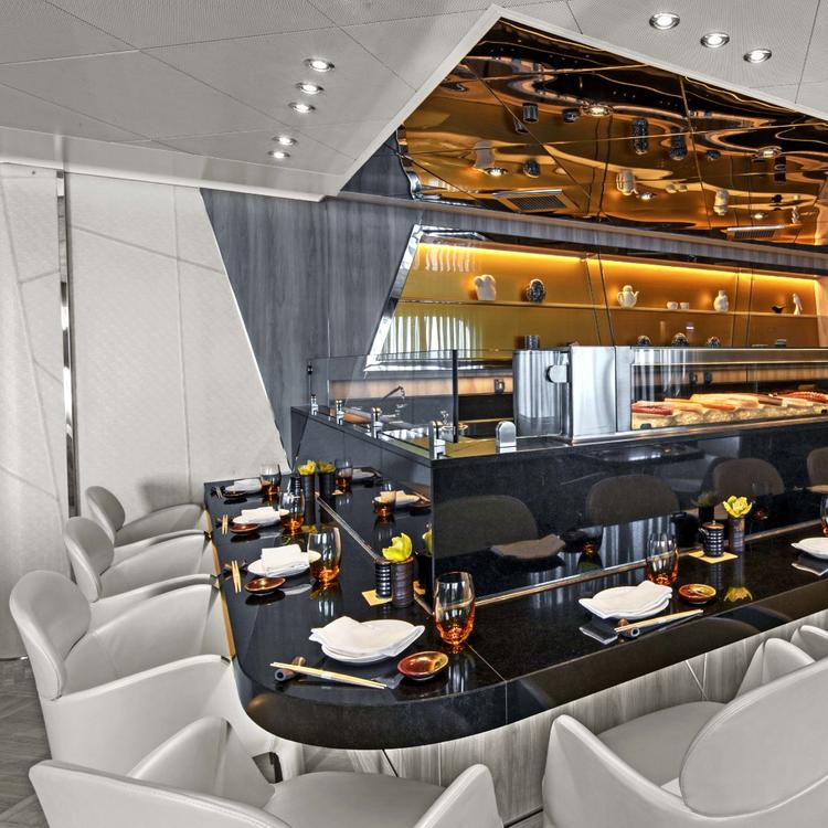 Sushi bar top