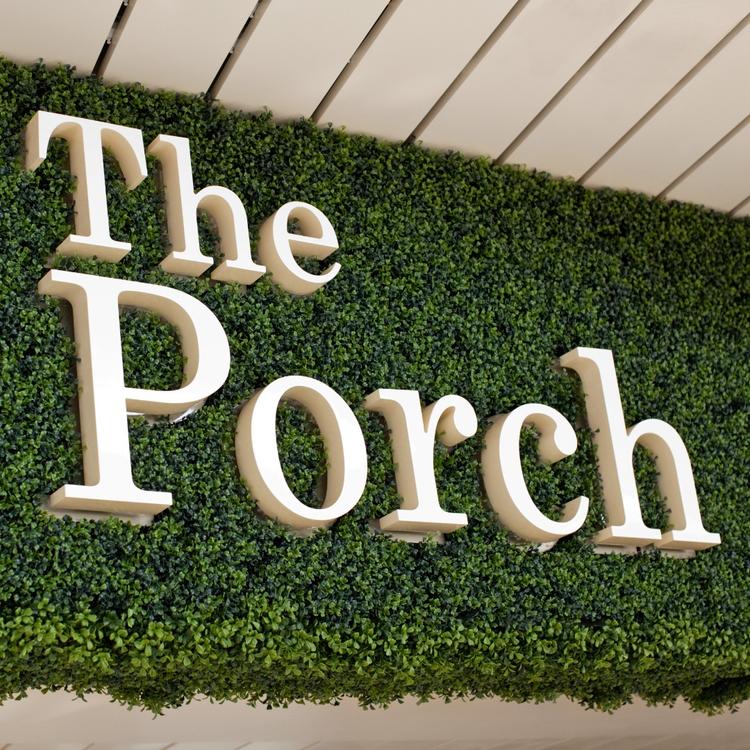 The Porch sign