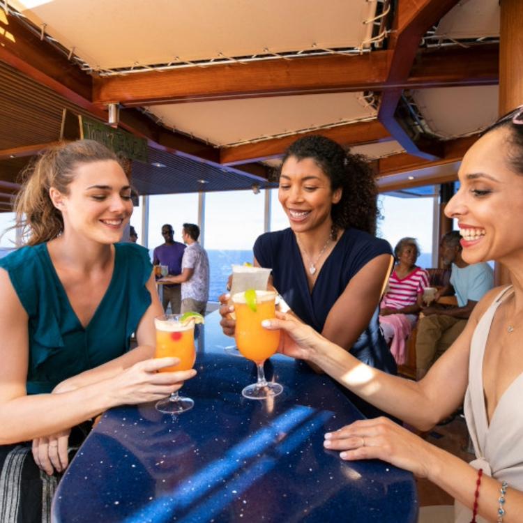 Guests Drinking