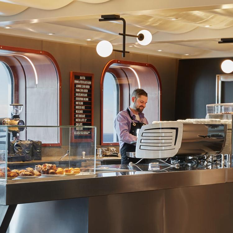 coffee shop counter