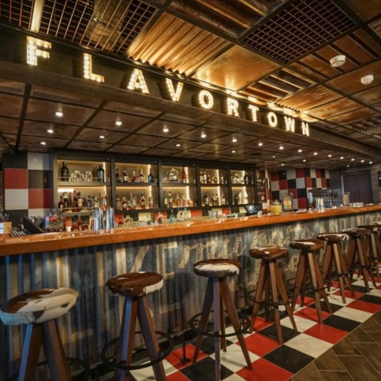 Bar and seating