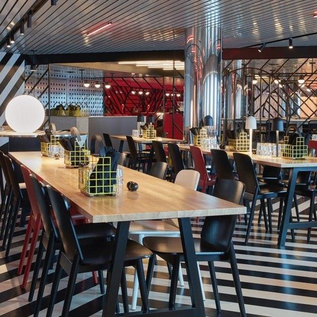 stylish restaurant