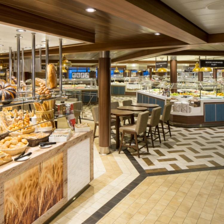 buffet and seating