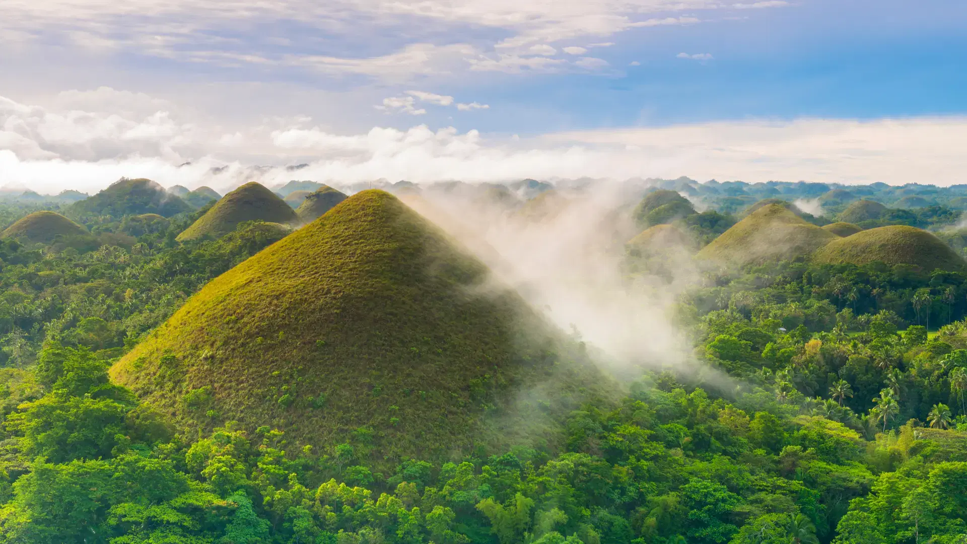 Chocolate Hills, Bohol, Central Visayas, Philippines, Southeast Asia, Asia