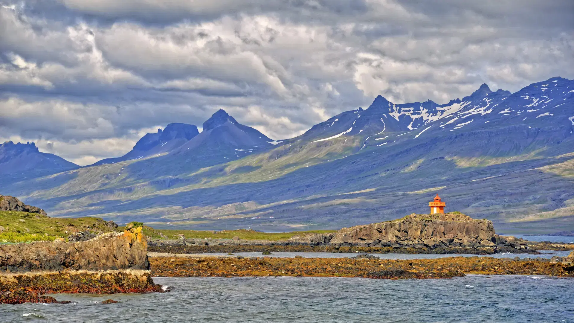 Lighthouse at Djupivogur, Iceland
