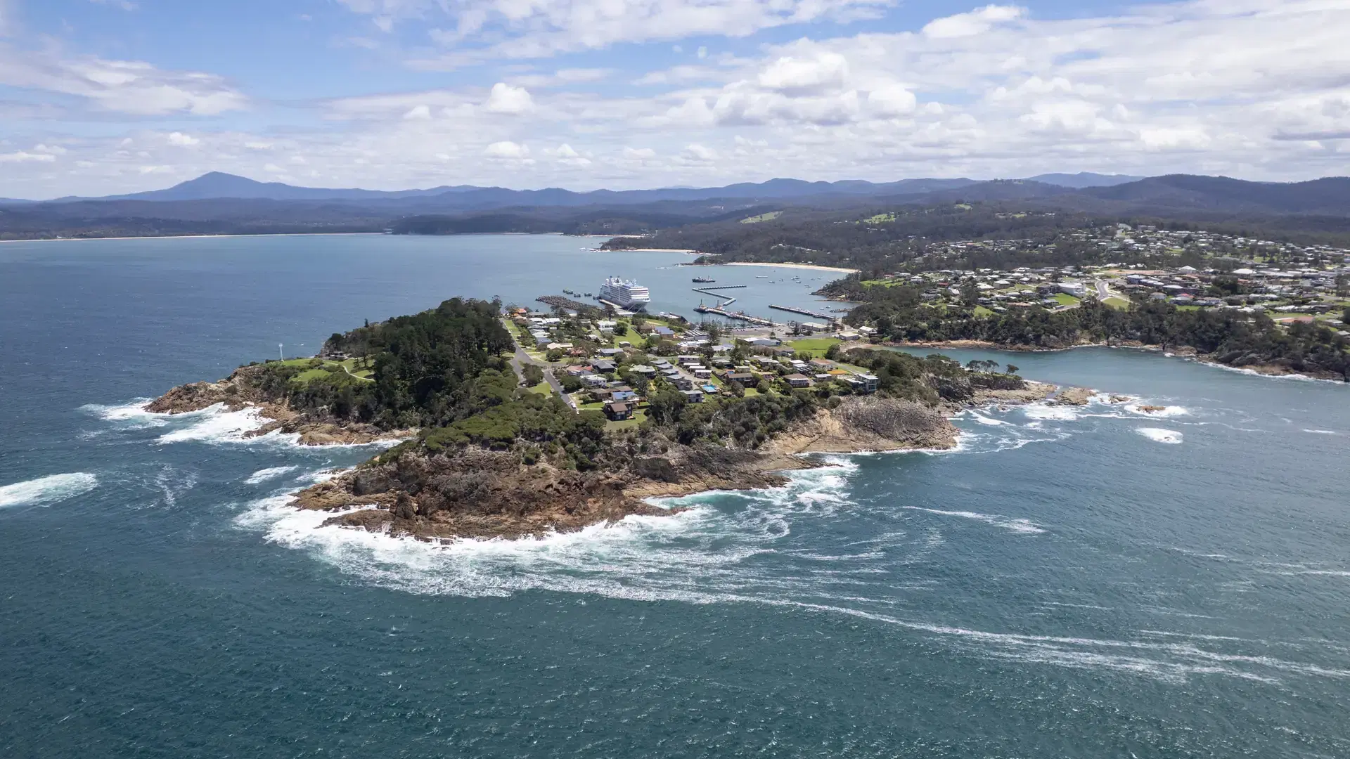 coastal town of Eden, NSW Australia