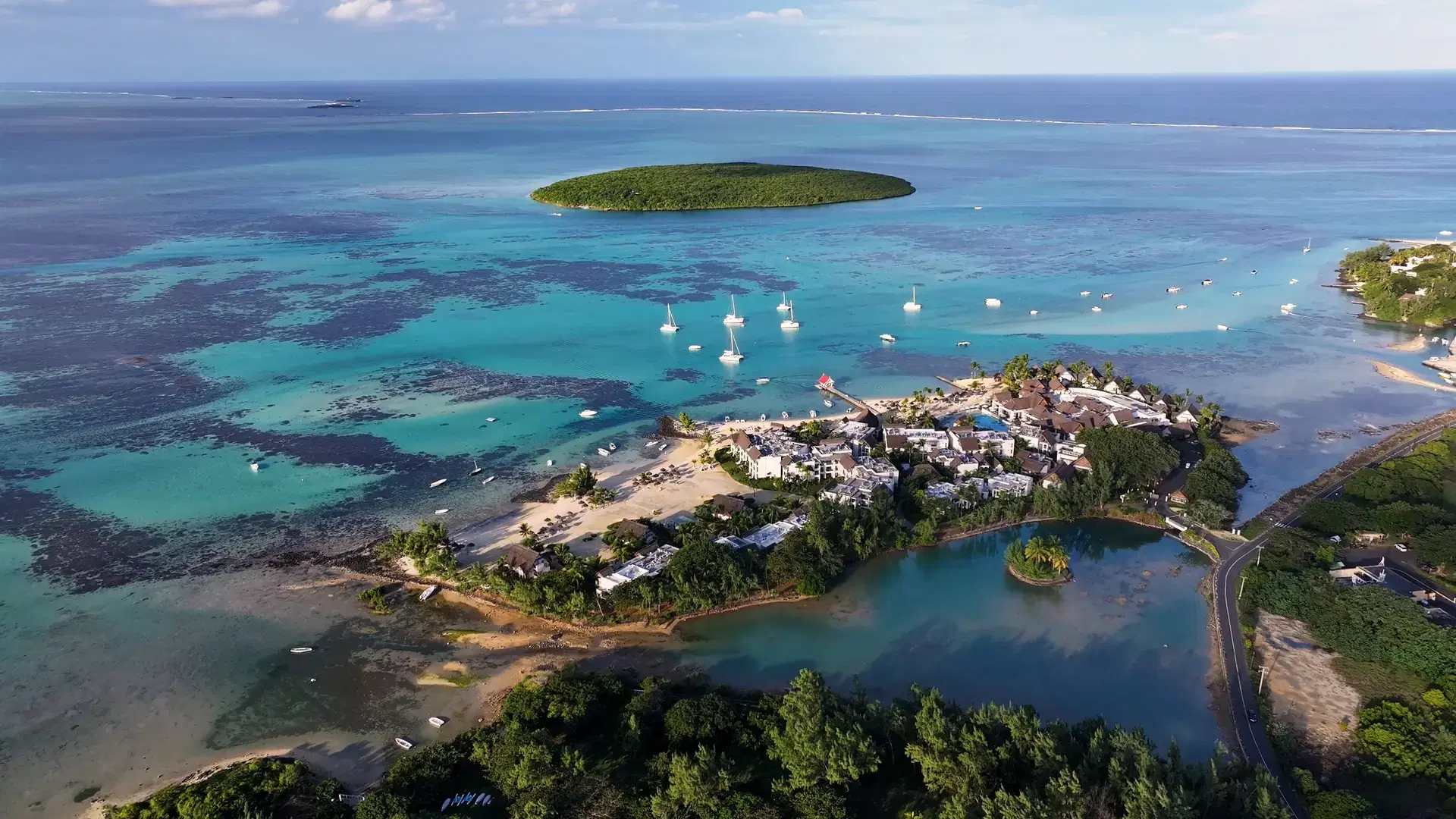 Blue Bay At Port Louis In Mauritius Islandj, Mauritius.