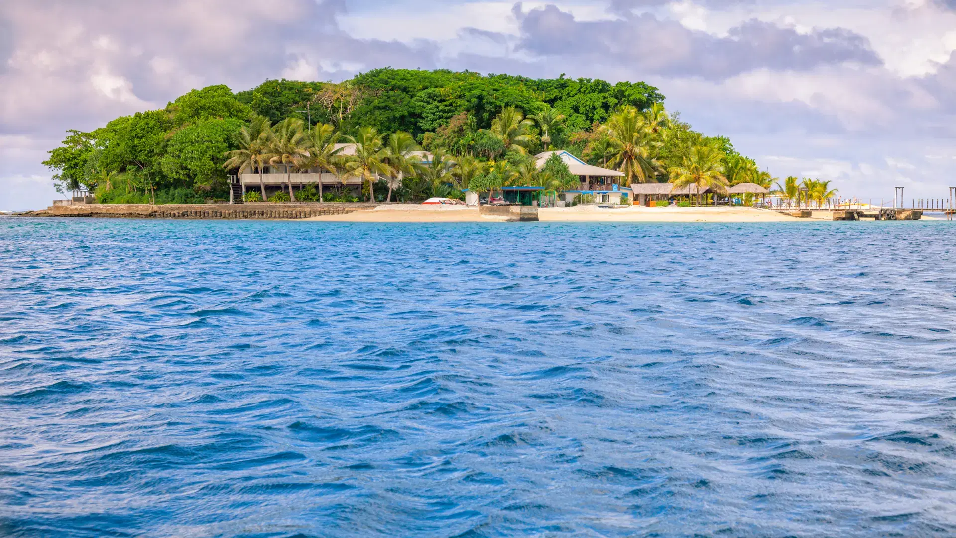 Mele Island in Vanuatu. Port Vila, Efate, Vanuatu.