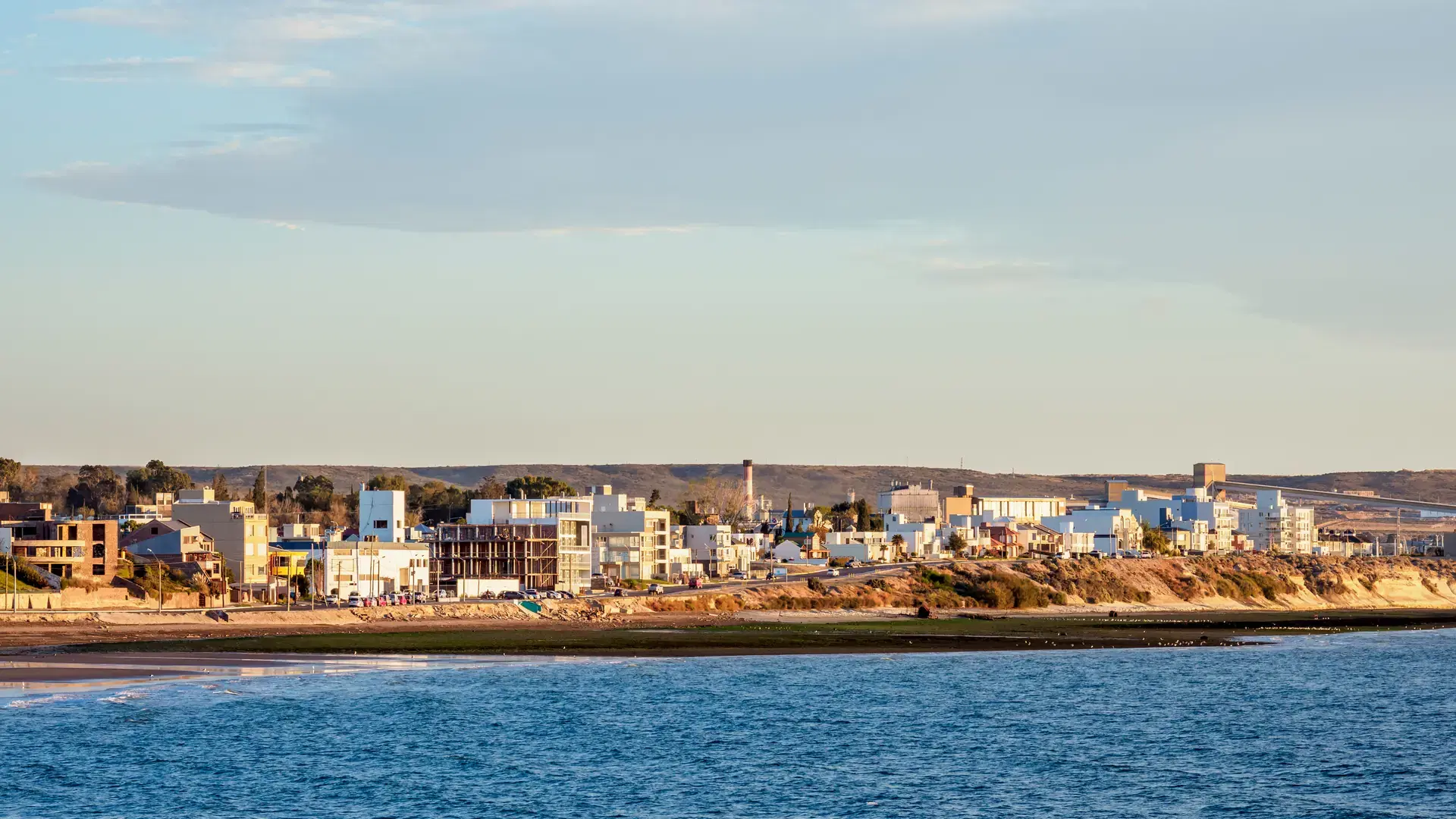 Beach in Puerto Madryn, The Welsh Settlement, Chubut Province, Patagonia, Argentina