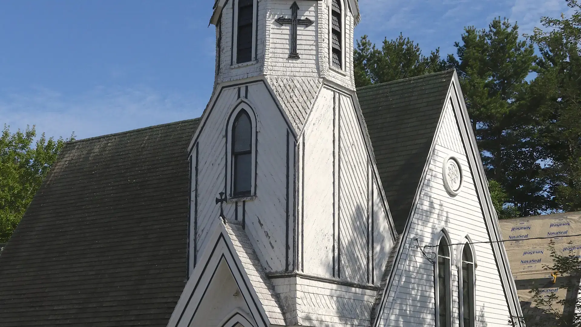 Traditional church in Shelburne County, Nova Scotia