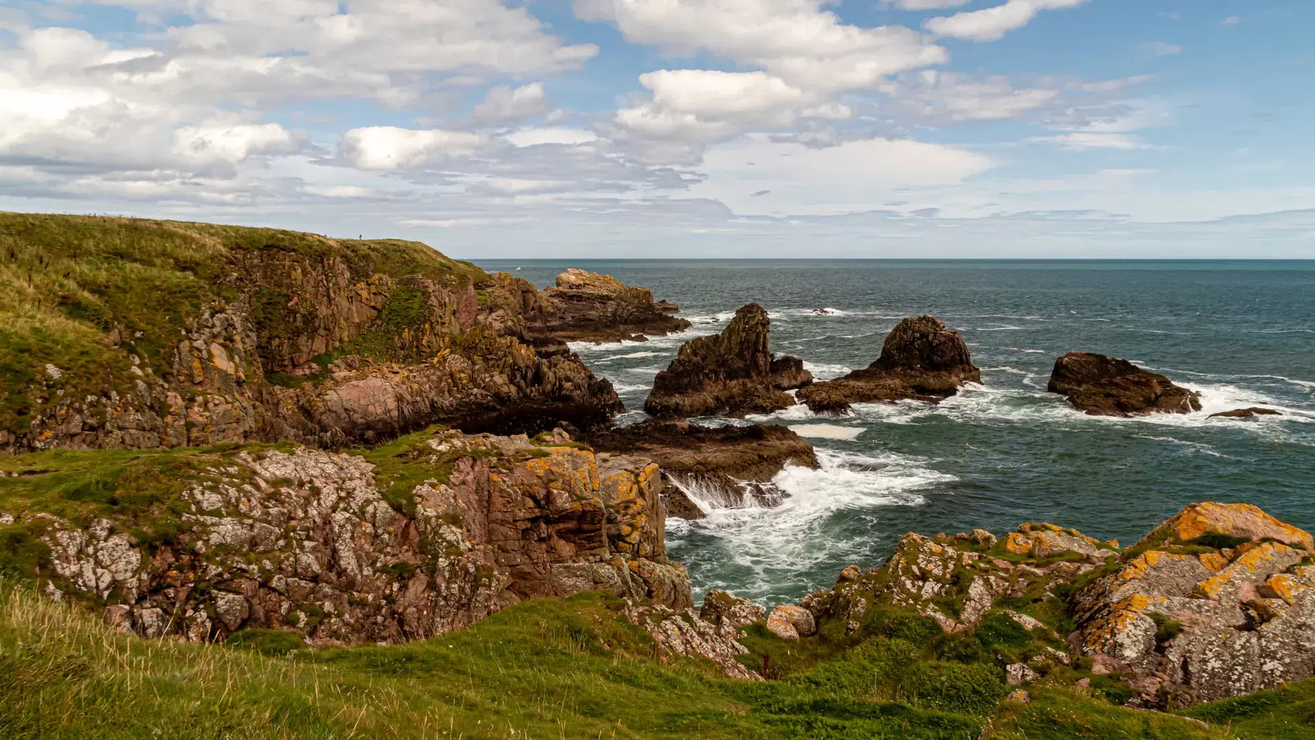 Ruins of slains Castle scotland