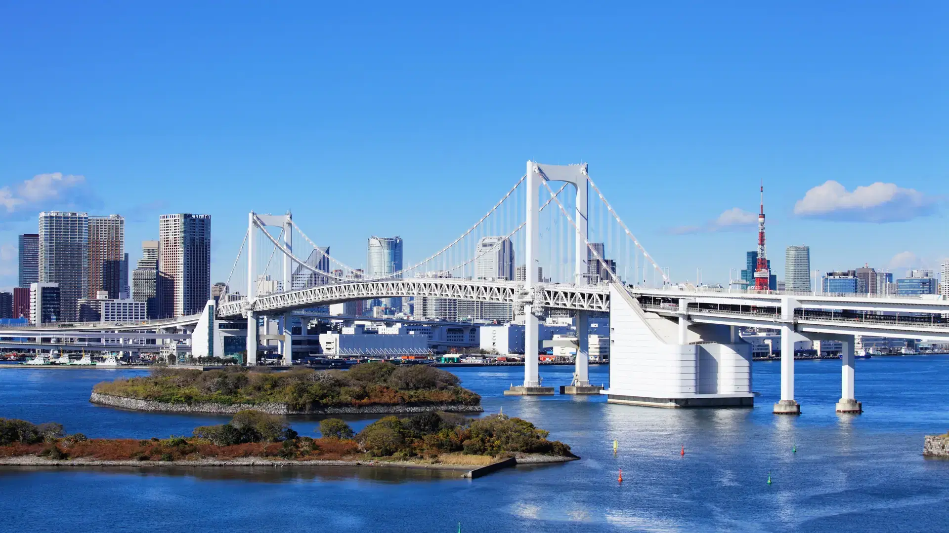 Tokyo city skyline