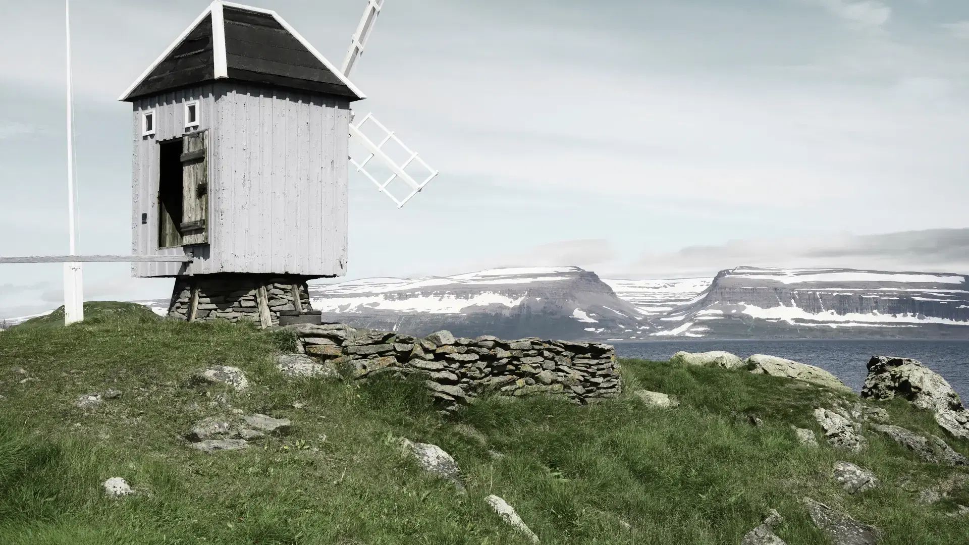 The smallest post office in Europe, Vigur island, Iceland